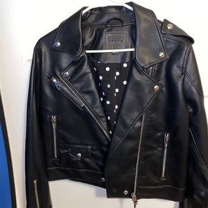 Bloomingdale’s leather jacket